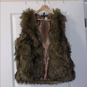 Faux Fur Vest